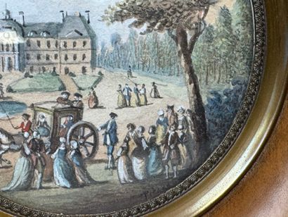 École XXe.
Vue de château animée.
Miniature...
