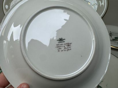 PIRKEN HAMMER.
Série de 12 assiettes plates...