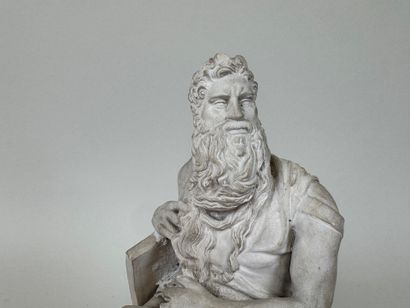 École, XIXe.
Philosophe.
Sujet en plâtre...