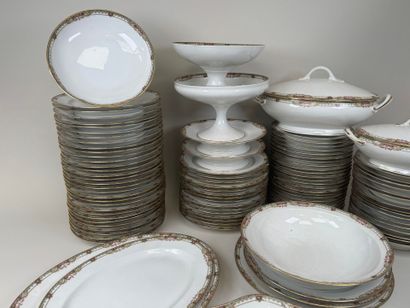 HAVILAND à Limoges.
Importante partie de...