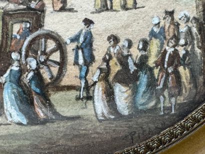 École XXe.
Vue de château animée.
Miniature...