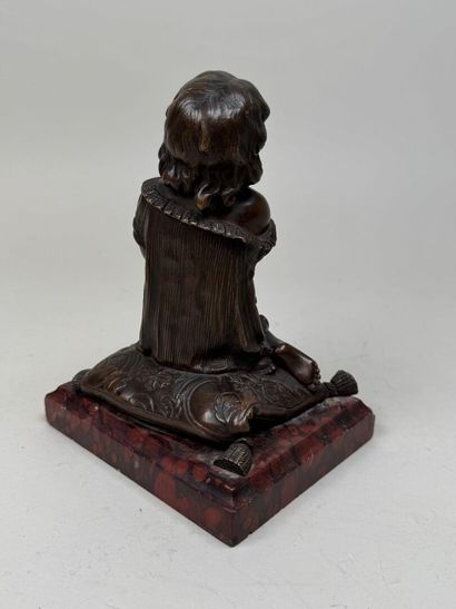 MATHURIN MOREAU (1822-1912), d'après.
Enfant...