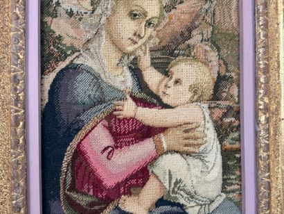 Maurice GUIRAUD-RIVIERE (1881-1947), d'après.
Vierge...