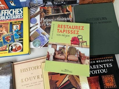 Collection de 15 ouvrages d'Art dont :
-...