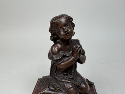 MATHURIN MOREAU (1822-1912), d'après.
Enfant...