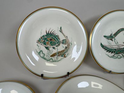 PIRKEN HAMMER.
Série de 12 assiettes plates...