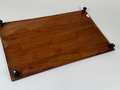Plateau rectangulaire en bois de différentes...