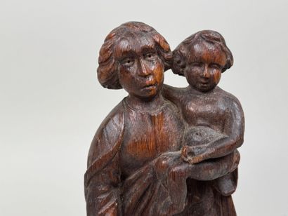 École, XIXe.
Vierge à l'Enfant.
Sujet en...
