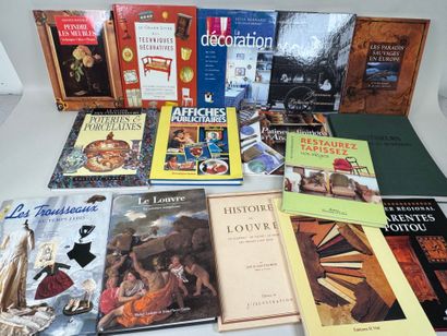 Collection de 15 ouvrages d'Art dont :
-...