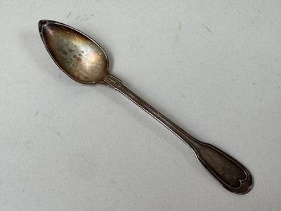 Small silver spoon 950/1000, Minerve hallmark,...