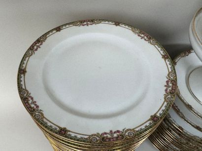 HAVILAND à Limoges.
Importante partie de...
