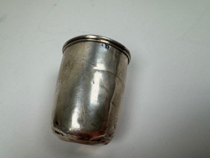 Small timbale in silver 950/1000, Minerve...