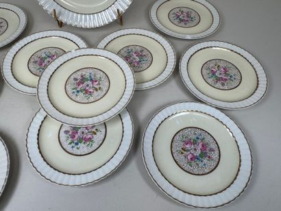 BERNARDAUD & Cie. à Limoges.
Partie de service...