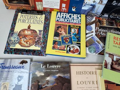 Collection de 15 ouvrages d'Art dont :
-...