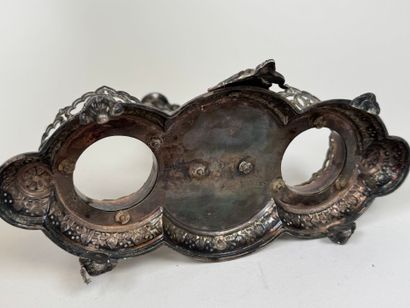 A Minerve-marked 950/1000 silver oil and...