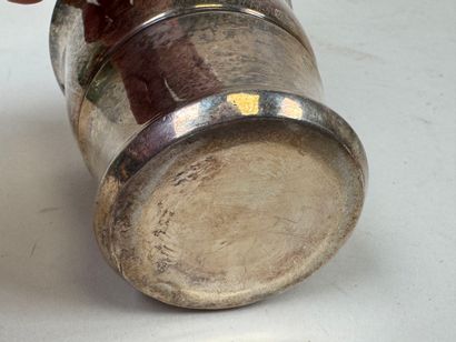 Timbale in silver 950/1000, Minerve hallmark,...