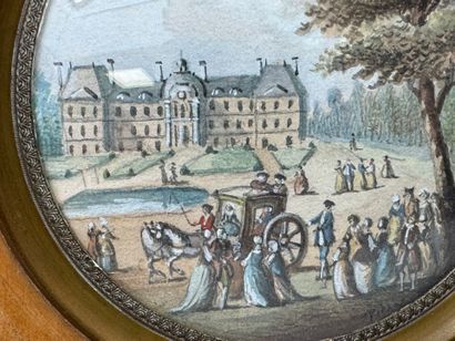 École XXe.
Vue de château animée.
Miniature...