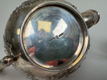 Foreign silver coffee or tea service including...