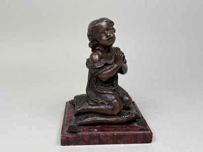 MATHURIN MOREAU (1822-1912), d'après.
Enfant...
