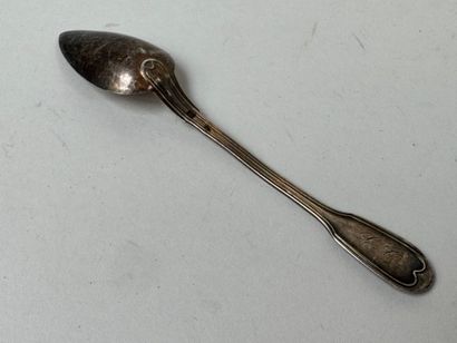 Small silver spoon 950/1000, Minerve hallmark,...