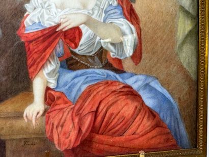Alexandre Auguste FIOCCHI (1803-?).
Femme...