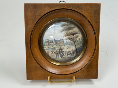 École XXe.
Vue de château animée.
Miniature...