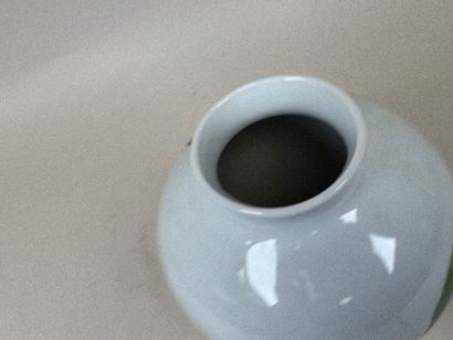 HAVILAND à Limoges.
Vase en porcelaine polychrome...
