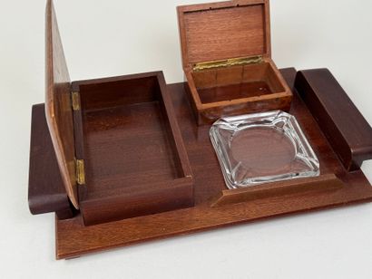 Nécessaire de bureau pour fumeur en bois...