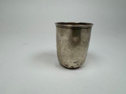 Small timbale in silver 950/1000, Minerve...