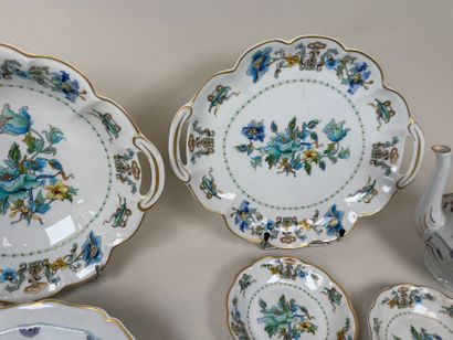 HAVILAND à Limoges.
Modèle AQUARIUS et divers.
Ensemble...