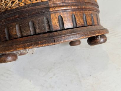 Louis XVI-style umbrella stand made of molded...