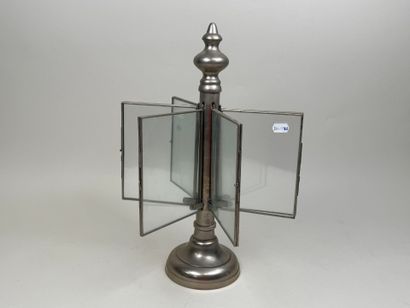Porte-photos de magasin en métal et verre...