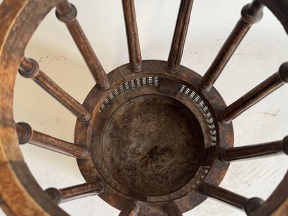 Louis XVI-style umbrella stand made of molded...