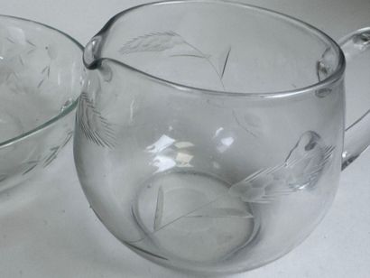 Lot including:
- VILLEROY & BOCH.
Earthenware...