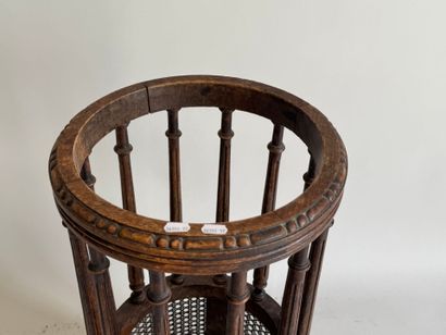 Louis XVI-style umbrella stand made of molded...