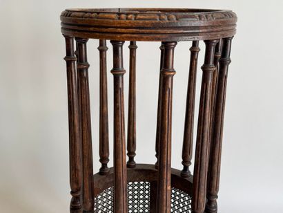 Louis XVI-style umbrella stand made of molded...