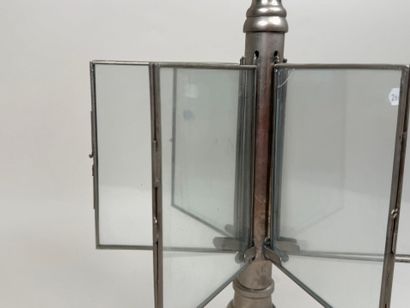 Porte-photos de magasin en métal et verre...