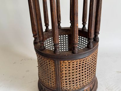 Louis XVI-style umbrella stand made of molded...