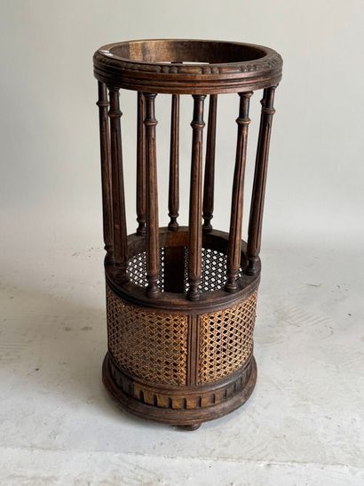 Louis XVI-style umbrella stand made of molded...