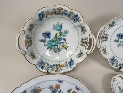 HAVILAND à Limoges.
Modèle AQUARIUS et divers.
Ensemble...