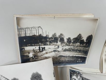 Lot of photos of factory construction.
Early...