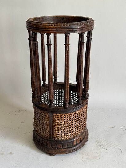 Louis XVI-style umbrella stand made of molded...