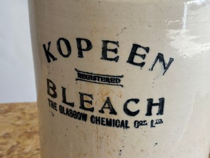 KOPEEN BLEACH.
Advertising glazed ceramic...