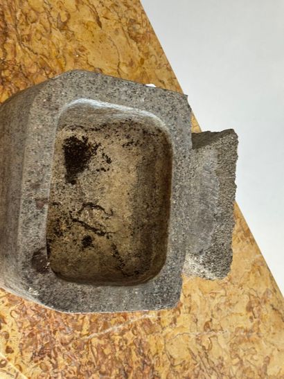 Rectangular granite trough.
12 x 26 x 29...