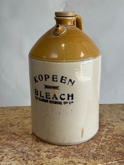 KOPEEN BLEACH.
Advertising glazed ceramic...