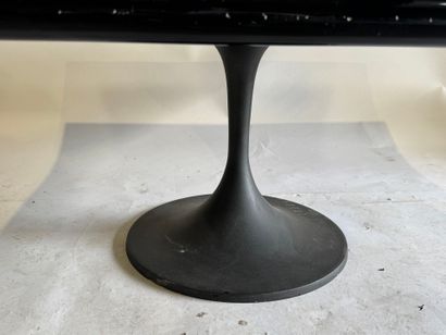 Coffee table with a square tabletop made...