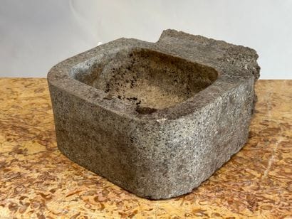 Rectangular granite trough.
12 x 26 x 29...