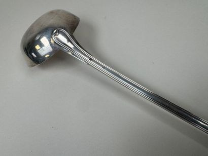 Louche en argent 950/1000, poinçon Minerve,...