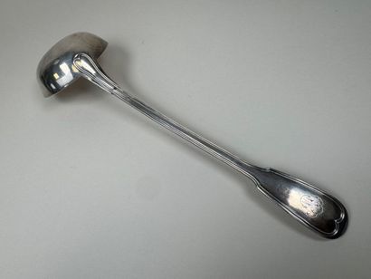 Louche en argent 950/1000, poinçon Minerve,...