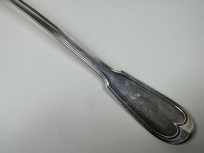 Louche en argent 950/1000, poinçon Minerve,...